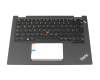 5M11C18715 original Lenovo keyboard incl. topcase DE (german) black/grey with backlight and mouse-stick (no WWAN)