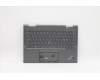 Lenovo 5M11C41094 C-Cover with keyboard, Nordic, Grey, WWAN, UK