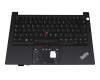 5M11C47626 original Lenovo keyboard incl. topcase DE (german) black/black with backlight and mouse-stick