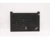 Lenovo 5M11C47627 C-Cover with keyboard,Greek,Black,Backlight,FingerPrint