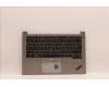 Lenovo 5M11F25394 C-Cover with keyboard,Bulgarian,Silver