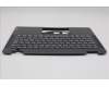 Lenovo 5M11F25636 C-Cover with keyboard, Italian, Black, WLAN, UK