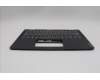 Lenovo 5M11F25824 C-Cover with keyboard, French, Black, WLAN, US
