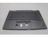 Lenovo 5M11H62335 C-Cover with keyboard, Switzerland, Grey, Backlight, FingerPrint, UK