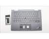 Lenovo 5M11H62416 MECH_ASM BL KB GY FPR WW FRA/ENG SRX