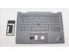 Lenovo 5M11H62451 C-Cover with keyboard, Korean, Grey, Backlight, FingerPrint, WWAN, US