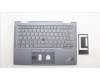 Lenovo 5M11H62462 MECH_ASM BL KB GY FPR WW NORDIC CHY