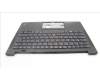 Lenovo 5M11H62751 C-Cover with keyboard, Bulgarian, Black, Backlight, Fingerprint Reader, UK