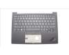 Lenovo 5M11H62772 C-Cover with keyboard,US English Euro,Black,Backlight,WWAN,Fingerprint