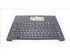 Lenovo 5M11H62809 C-Cover with keyboard, Japanese, Black, Backlight, Fingerprint Reader, JP