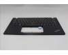 Lenovo 5M11H88992 C-Cover with keyboard, French, Mineral Grey, US