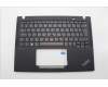 Lenovo 5M11H89006 C-Cover with keyboard, Hungarian, Black, UK