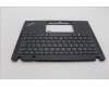 Lenovo 5M11H94320 C-Cover with keyboard, Portuguese, Black, UK