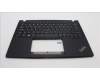 Lenovo 5M11H94332 C-Cover with keyboard, Swedish/Finnish, Black, UK