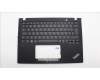 Lenovo 5M11H94382 C-Cover with keyboard, Estonian, Black, Backlight, UK