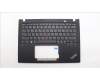 Lenovo 5M11H94397 C-Cover with keyboard, Greek, Black, Backlight, US