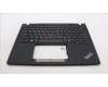 Lenovo 5M11H94397 C-Cover with keyboard, Greek, Black, Backlight, US