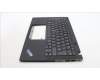 Lenovo 5M11H94403 C-Cover with keyboard, Hungarian, Black, Backlight, UK