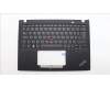 Lenovo 5M11H94558 C-Cover with keyboard,Swedish/Finnish,Black,Backlight,WWAN