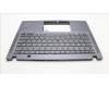 Lenovo 5M11H94603 C-Cover with keyboard, US English Euro, Grey, Backlight, US