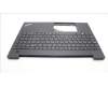 Lenovo 5M11H94778 C-Cover with keyboard, Hebrew, Black, US