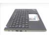 Lenovo 5M11J05850 C-Cover with keyboard, Arabic, Black, Backlight, US