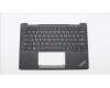 Lenovo 5M11J12797 C-Cover with keyboard, Arabic, Black, WWAN, US
