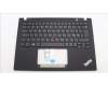Lenovo 5M11L59379 C-Cover with keyboard, Nordic, Black, Backlight, UK