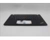 Lenovo 5M11L59445 C-Cover with keyboard, Bulgarian, Black, Backlight, WWAN, UK