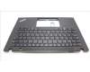 Lenovo 5M11L59453 C-Cover with keyboard, Czech Slovakian, Black, Backlight, WWAN, UK