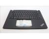 Lenovo 5M11L59469 C-Cover with keyboard, US English Euro, Black, Backlight, WWAN, US