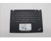Lenovo 5M11L59533 C-Cover with keyboard, Russian, Black, Backlight, WWAN, US