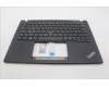 Lenovo 5M11L59539 C-Cover with keyboard, Slovenian, Black, Backlight, WWAN, UK