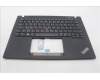 Lenovo 5M11L59547 C-Cover with keyboard, Swedish/Finnish, Black, Backlight, WWAN, UK