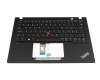 5M11L59551 original Lenovo keyboard incl. topcase CH (swiss) black/black with backlight and mouse-stick