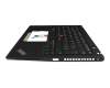 5M11L59552 original Lenovo keyboard incl. topcase CH (swiss) black/black with backlight and mouse-stick