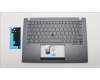 Lenovo 5M11L59610 C-Cover with keyboard, Hungarian, Grey, Backlight, UK