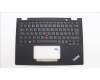 Lenovo 5M11L64097 C-Cover with keyboard, Danish, Black, Backlight, UK