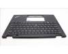 Lenovo 5M11L64100 C-Cover with keyboard, USA English, Black, Backlight, US