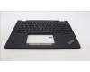 Lenovo 5M11L64130 MECH_ASM KBD W C IND ENG BKLT LTN US BK