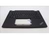 Lenovo 5M11L64241 C-Cover with keyboard, Icelandic, Black, Backlight, WWAN, UK