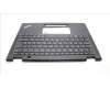 Lenovo 5M11L64295 C-Cover with keyboard, UK English, Black, Backlight, WWAN, UK