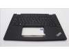 Lenovo 5M11L64298 C-Cover with keyboard, Ukraine, Black, Backlight, WWAN, US