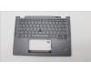 Lenovo 5M11L64334 C-Cover with keyboard, Hebrew, Grey, Backlight, US