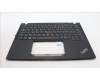 Lenovo 5M11L85690 C-Cover with keyboard, French, Black, US