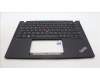 Lenovo 5M11L85936 C-Cover with keyboard,German,Black,Backlight