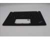 Lenovo 5M11L85954 C-Cover with keyboard, Hungarian, Black, Backlight, UK