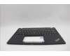 Lenovo 5M11L86028 C-Cover with keyboard, Slovenian, Black, Backlight, UK