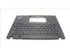 Lenovo 5M11L86065 C-Cover with keyboard, Turkish, Black, Backlight, UK
