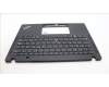 Lenovo 5M11L86095 C-Cover with keyboard, Arabic, Black, Backlight, WWAN, US